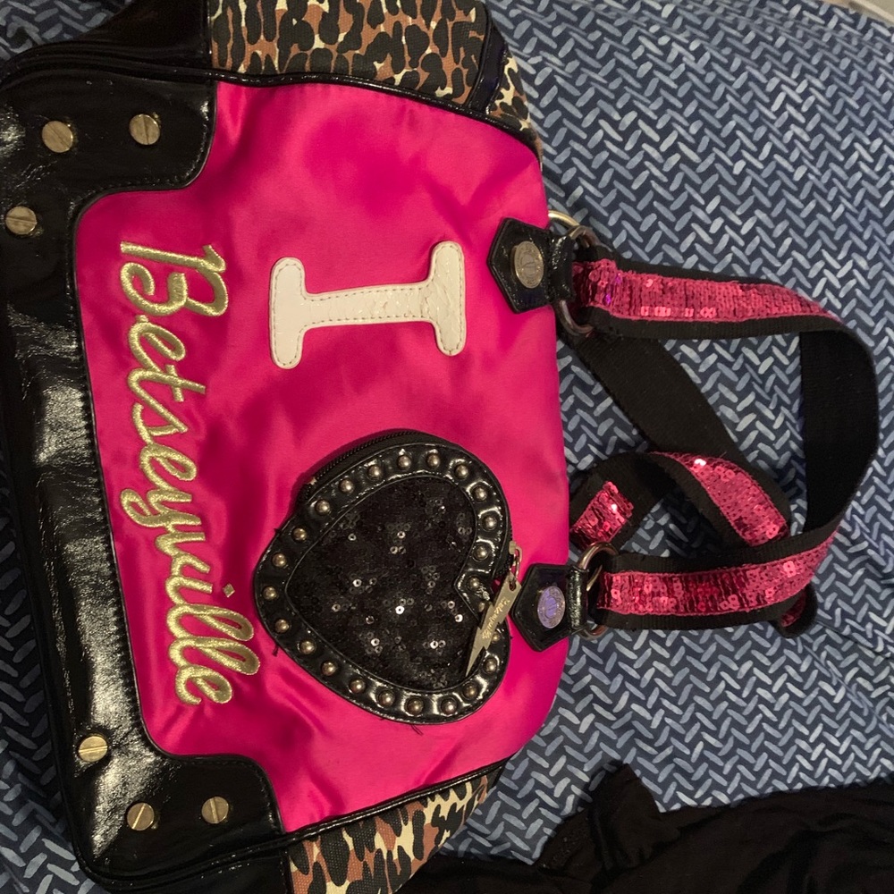 Betsey Johnson handbag.